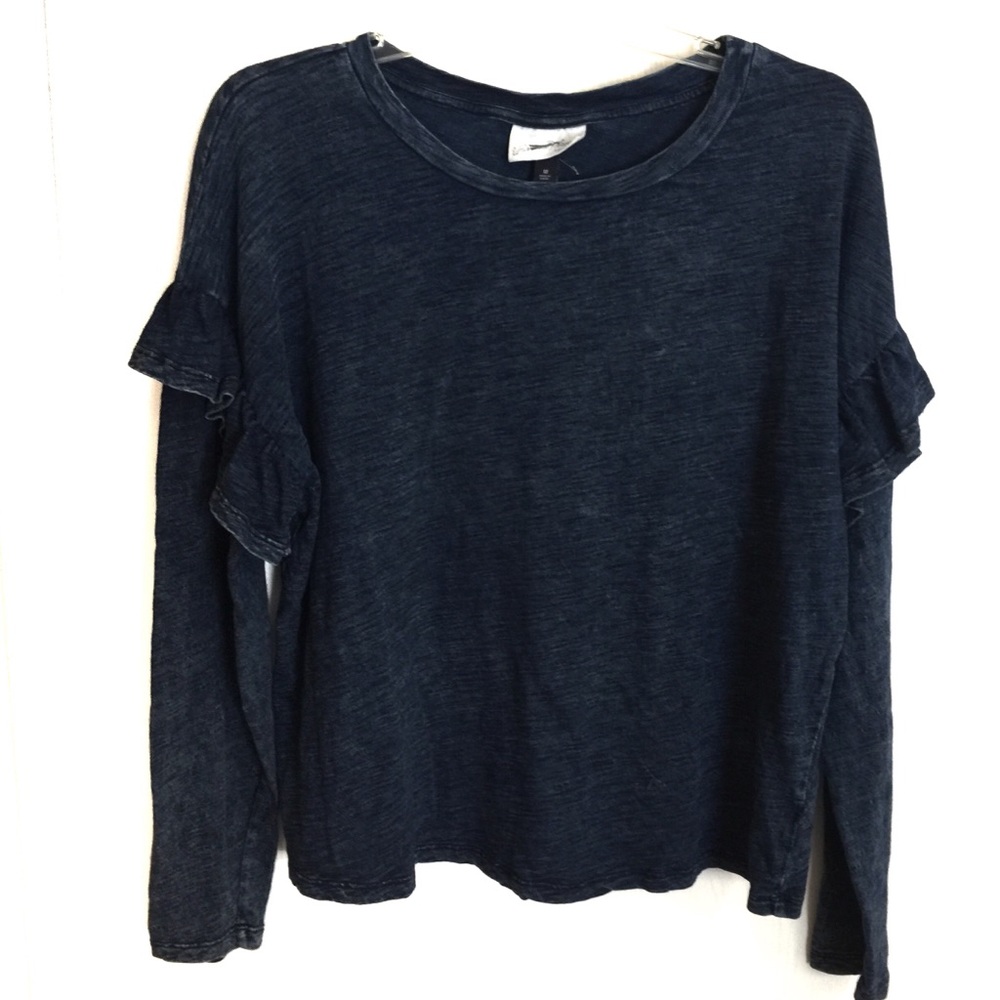 Target Top Universal Thread Ruffle Long Sleeve Te… - image 4